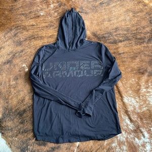 Under Armour long sleeve tshirt with hood